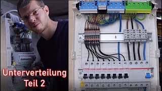 Unterverteilung verdrahten Alternative ElektroM [upl. by Euqina666]