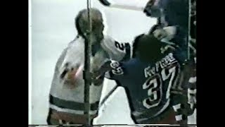 Bob Nystrom vs George McPhee [upl. by Inaliel]