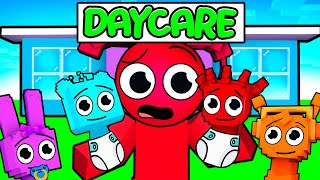 I Built a SPRUNKI DAYCARE in Minecraft [upl. by Avrenim]