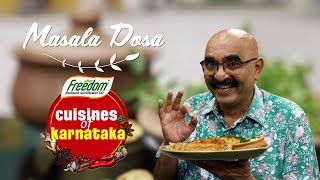 Sihi Kahi Chandrus special recipe for this allIndia favorite snack the Masala Dosa [upl. by Aracat]