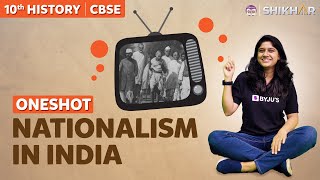 Nationalism in India One shot  Class 10 Chapter 2  History  Social Science CBSE [upl. by Sylado624]