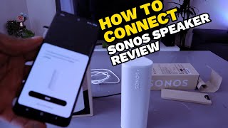 How To Connect To Sonos Speaker Bluetooth SONOS ROOM 2 SPEAKER REVIEW [upl. by Naitsyrk]