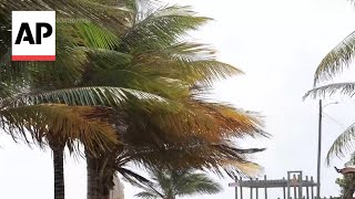 Tropical Storm Ernesto takes aim at Puerto Rico [upl. by Mcwilliams973]