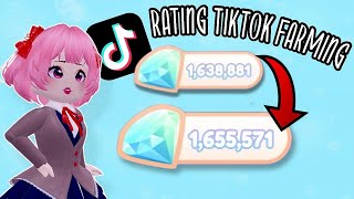 Rating TIKTOK Farming Routines for Royale High pt 1 [upl. by Ennagem524]