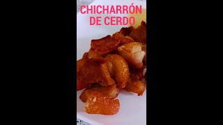 Chicharrón sin aceiteChicharrón de cerdoChicharrón de marrano [upl. by Homer]