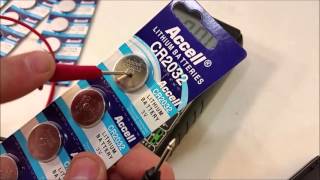 Accel CR2032 3V Lithium Batteries Review [upl. by Bettencourt]