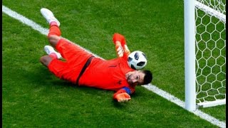 TOP 20 SAVES • FIFA World Cup 2018 [upl. by Motteo490]