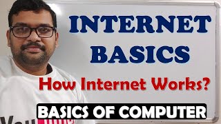 INTERNET BASICS  BASICS OF INTERNET  HOW INTERNET WORKS [upl. by Anuaf]