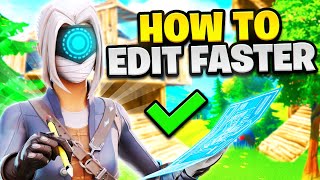 How To EDIT FASTER In Fortnite  Best SettingsBinds Fortnite Editing Guide [upl. by Einnaf]