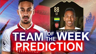 TOTW 11 PREDICTIONS FIFA 19 IF AUBAMEYANG  TEAM OF THE WEEK 11 Fifa19 totw11 predictions [upl. by Ier]