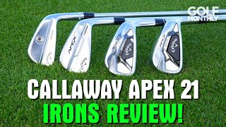 CALLAWAY APEX 21 IRONS REVIEW [upl. by Peterus787]