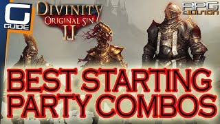 DIVINITY ORIGINAL SIN 2  Ultimate Starting Party Combinations [upl. by Tamsky]