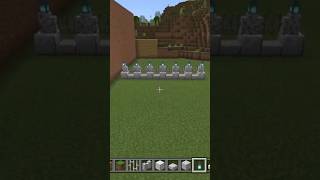 Minecraft Diorite Iron Bars Fence Tutorial minecraftfence minecraftshorts [upl. by Soph]