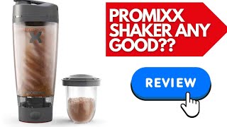 Promixx PRO Electric Protein Shaker Bottle  Unboxing and Review promix proteindrink shaker gym [upl. by Bilac]