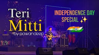 Teri Mittikesari  Pawandeep Rajan  live performance [upl. by Rurik]