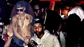 Justin Bieber SHIRTLESS Parties with Diddy amp Chantel Jeffries at Atlanta Club [upl. by Chatterjee]