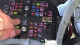 2020 Ford Superduty Fuse Boxes amp Access [upl. by Arimahs]