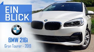 BMW 216i Gran Tourer F46 2019  Ist BMWs 2er ein ERWACHSENER Van [upl. by Adelpho]