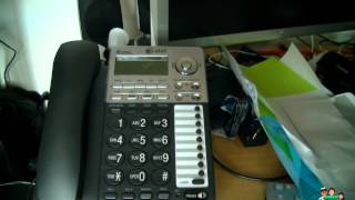 Review and Test ATampT 2 Line Answering Phone System [upl. by Aneelak581]