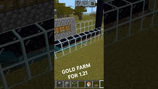 MCPEBEDROCK GOLD FARM 121 go and video is in my channle [upl. by Christean870]