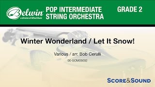 Winter Wonderland  Let It Snow arr Bob Cerulli  Score amp Sound [upl. by Ahtael686]