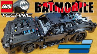 LEGO Technic The Batman Batmobile Overview  Motion RC [upl. by Ahsai]