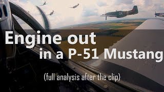 P51 Engine Out OffAirport Landing  Full Analysis [upl. by Naic913]