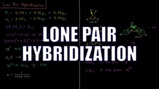 Quantum Chemistry 114  Lone Pair Hybridization [upl. by Swisher]