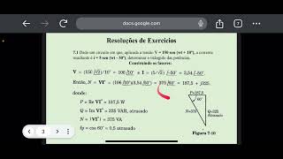 questão 71 circuitos elétricos potencia e correção do fator de potencia [upl. by Notyalc]