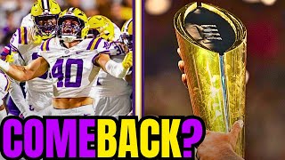 Why LSU can BREAK into the College Football Playoff [upl. by Latsyrcal]