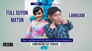 FULL GUYON MATON UNCEK VS ELYA SANJAYA  TERBARU 2024 [upl. by Cummine740]