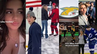 HOCKEY TIKTOK COMPILATIONS🏒😍 part 47 [upl. by Ennairda]