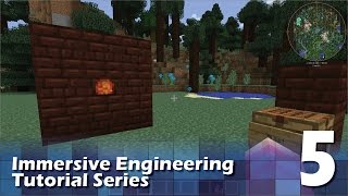 Immersive Engineering Tutorial 5  Blast Furnace [upl. by Gwenette]