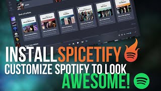 How to install Spicetify and customize Spotify 2023  Windows Tutorial [upl. by Ekud]