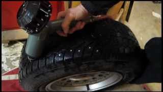 Studding Tires  GW Stud Gun [upl. by Waylon]