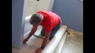 Installing Loose Lay Vinyl Flooring [upl. by Sergeant]