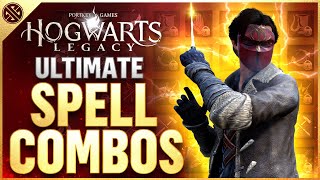 Hogwarts Legacy Ultimate Spell Combos  15 HUGE Combat Tips amp Tricks [upl. by Erlewine]