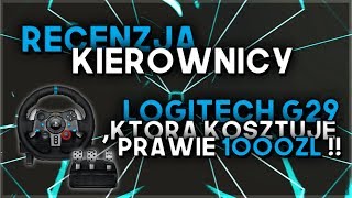 LOGITECH G29  RECENZJA JEDNEJ Z NAJLEPSZYCH KIEROWNIC [upl. by Huntingdon689]