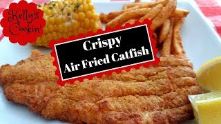 Crispy Air Fried Catfish  Air fryer Fish  Cooks Essentials [upl. by Whitver521]