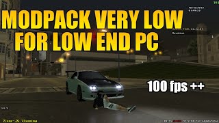 MODPACK GTA SAMP PC FOR LOW END PC [upl. by Nivlam]