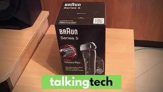 Braun Series 5 Shaver  Cleaning Station  Unboxing amp Review [upl. by Timus38]