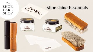 Shoe shine instruction video  Essential [upl. by Ydnolem]