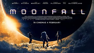 Moonfall 2022 Movie  Halle Berry Patrick Wilson John Bradley  Moonfall Movie Full Facts Review [upl. by Arbe]