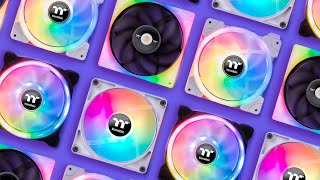 How to Install Thermaltake RGB amp ARGB Fans THE FULL GUIDE [upl. by Pimbley183]