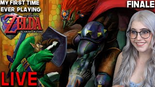 My First Time Playing The Legend of Zelda Ocarina of Time Finale  Ending  Ganon Boss Battle [upl. by Israel]