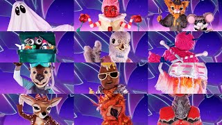 The Masked Singer UK ALL REVEALS Season 4 [upl. by Suilmann]