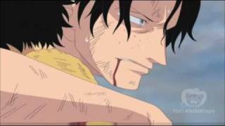 One Piece 483 Ace dies on the battlefield  Mother Sea Version [upl. by Fayette]