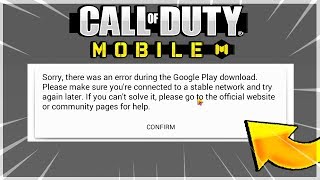 HOW TO FIX quotTHERE WAS AN ERROR DURING THE GOOGLE PLAY DOWNLOADquot FOR COD MOBILE ON GAME LOOP [upl. by Carolin]