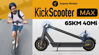 MUST BUY Segway Ninebot KickScooter MAX G30 Review [upl. by Case572]