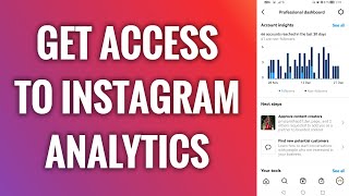 How To Get Access To Instagram Analytics [upl. by Chrisse]